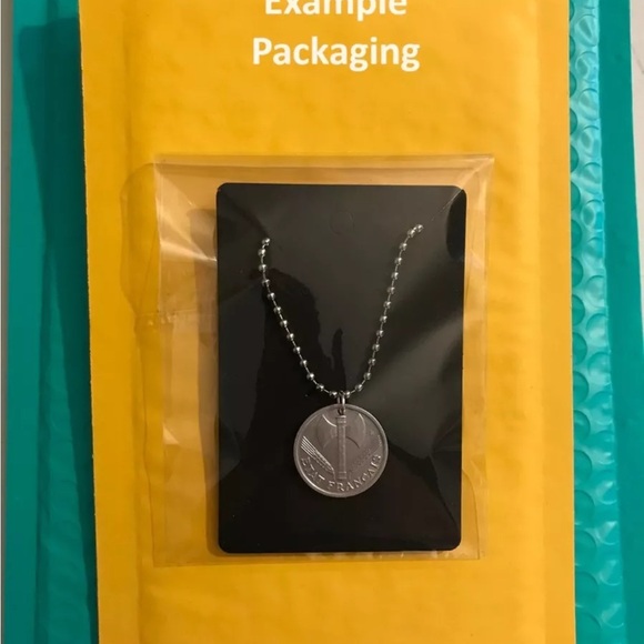 COPY - SEPTA Transit Token Pendant 24” Military Style Chain Necklace. Great Gif… - Picture 6 of 6